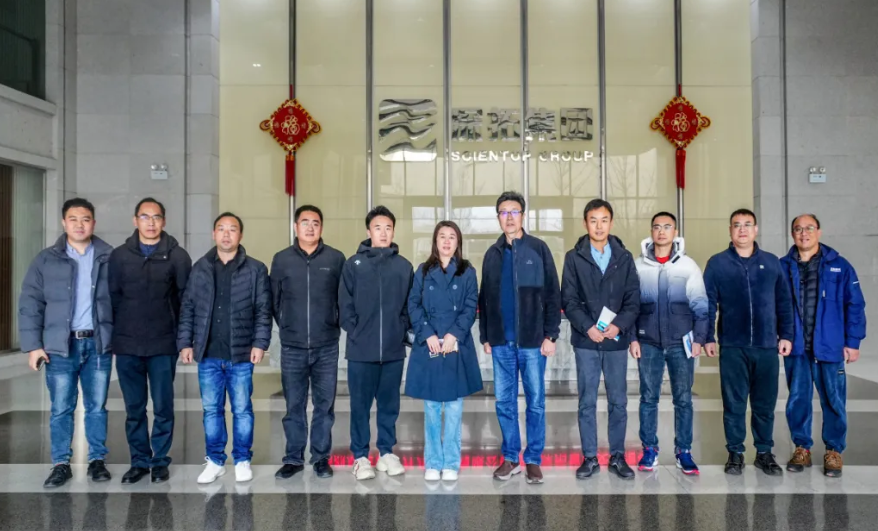 仪器行业头部企业来深拓智能合作交流，探索数字化仓储新场景